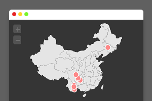 用 jVectorMap制作属于自己的旅行足迹